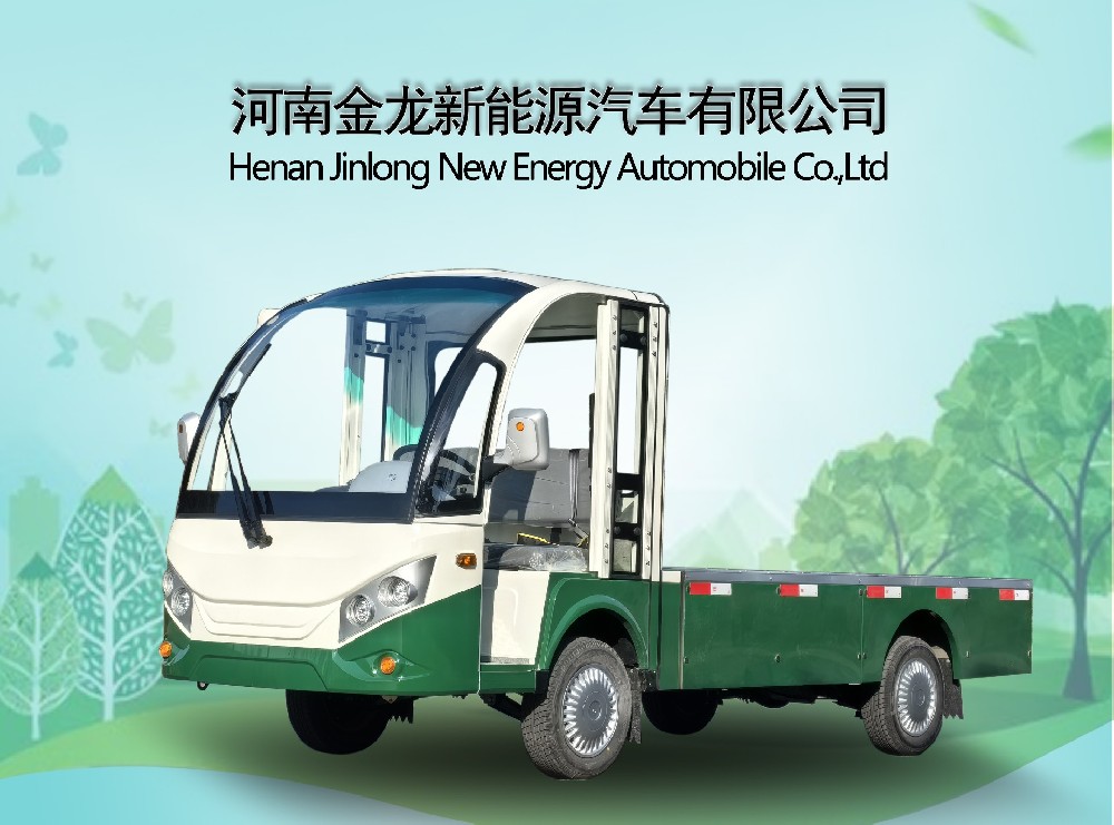 2座敞篷電動(dòng)平板車
