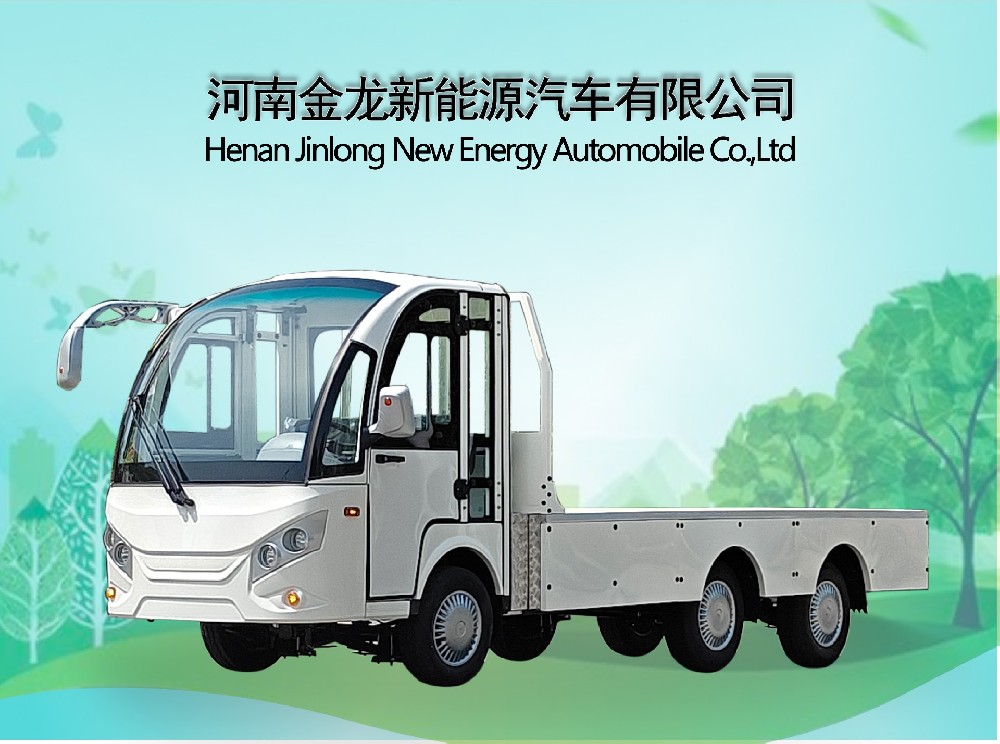 2座電動(dòng)平板貨車